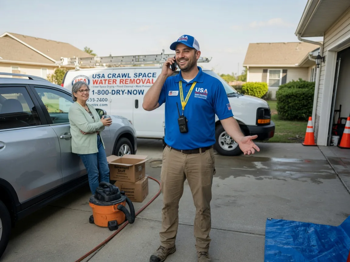 Crawl Space Water Removal Ashwaubenon, WI FAQs